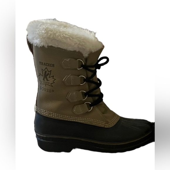 Vintage Sorel Kaufman tracker Mens snow boots Sz 8 - Picture 1 of 9